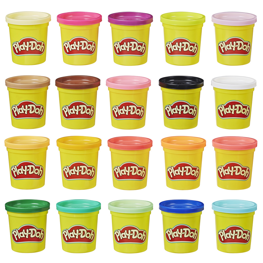 Botes de online plastilina play doh